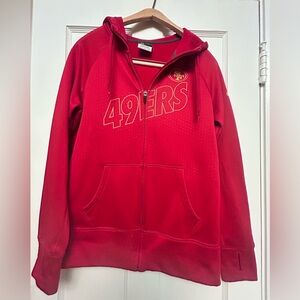 Nike Therma-fit 49ers zip up hoodie